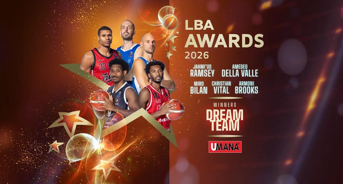 LBA Awards 2026 - Il miglior quintetto Dream Team della stagione 