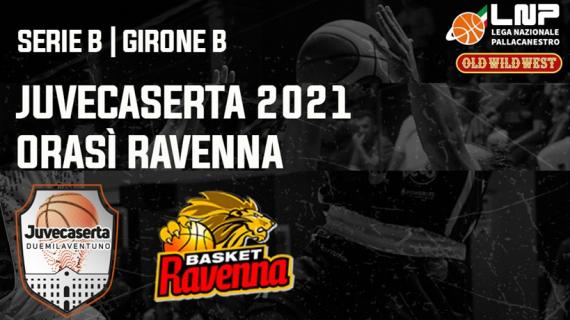 Serie B - Paperdi Caserta anticipa al sabato con l'OraSì Ravenna