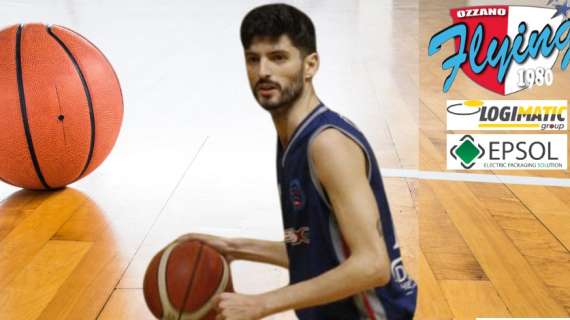Serie B - New Flying Balls Ozzano, ecco Tommaso Carnovali