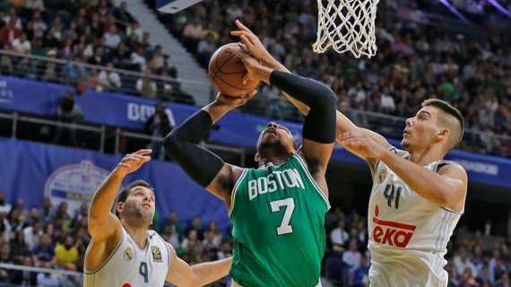 I Boston Celtics lasciano il loro sigillo anche a Madrid