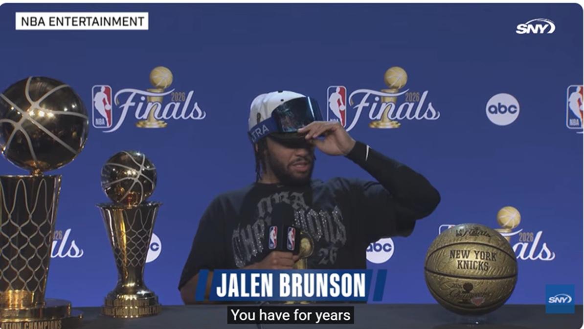 Jalen Brunson e la notte che ha cambiato tutto: emozione, gratitudine e consapevolezza