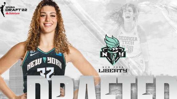 L'italiana Lorela Cubaj scelta al Draft WNBA e scambiata alle New York Liberty