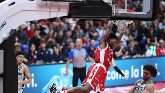 LIVE LBA - Olimpia Milano vs Aquila Trento, diretta Gara 4 18:00, i 12 di Messina