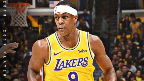 NBA - Lakers, la stagione di Rajon Rondo non è finita