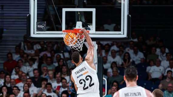 Il Real Madrid vince in rimonta Gara 1 contro il Baskonia: super Tavares