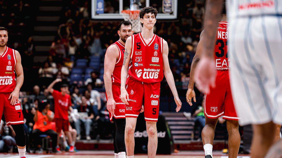 Mattia Ceccato, dalle giovanili Olimpia Milano pronto il salto in A2 a Forlì