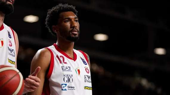 Olimpia, Armoni Brooks: «Alcuni momenti difficili. Ma non devi perdere la fiducia nel lavoro fatto»