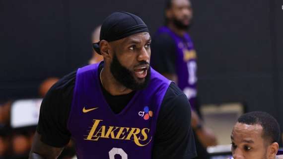 NBA - Lakers: LeBron James 4/6 settimane per guarire la caviglia