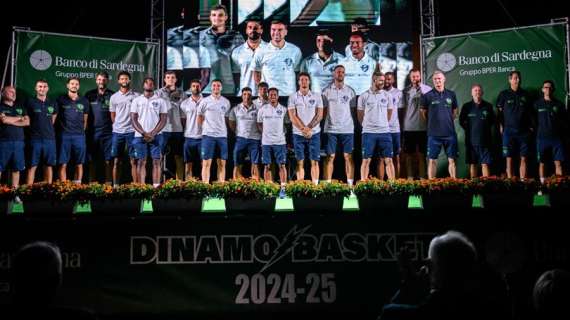 LBA - A Sella&Mosca il Gala di presentazione delle Dinamo 2024-2025