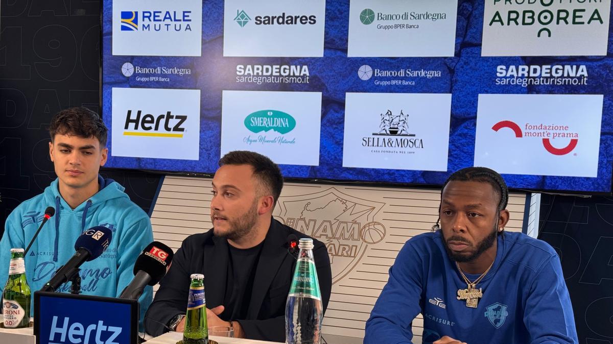 Sassari, presentati Visconti e Pullen: «Abbiamo tantissima voglia di fare bene»