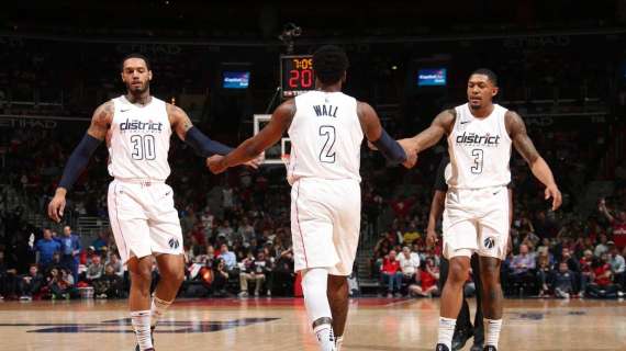 NBA - Wizards sfruttano bene il fattore campo contro i Raptors
