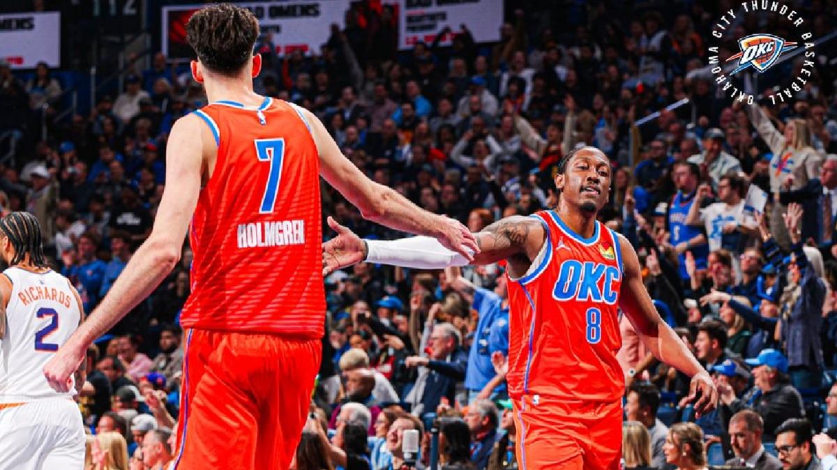 NBA Cup: Thunder travolgono i Suns 138-89, record 24-1 e semifinale blindata