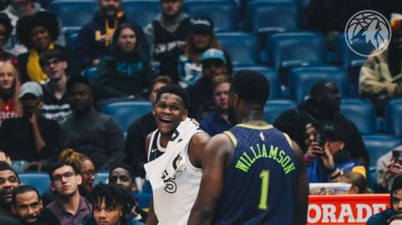 NBA - I Timberwolves rovinano l'ottimo ritorno di Zion Williamson a New Orleans