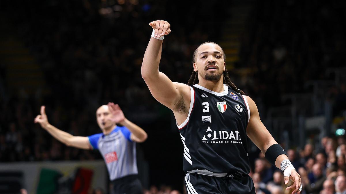 Virtus Bologna, non preoccupano le condizioni di Carsen Edwards