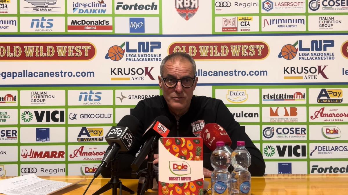 Rimini, Dell'Agnello: «Partita vuota. Ogden? Aspettiamo nei prossimi giorni i responsi»