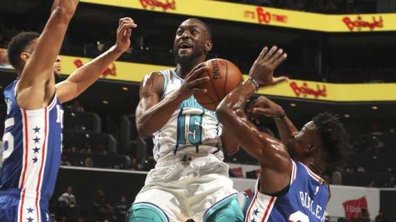NBA - Kemba Walker ne mette 60 ma i 76ers vincono all'overtime