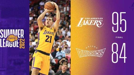 NBA - Summer League: i Lakers di Swider superano i Mavericks