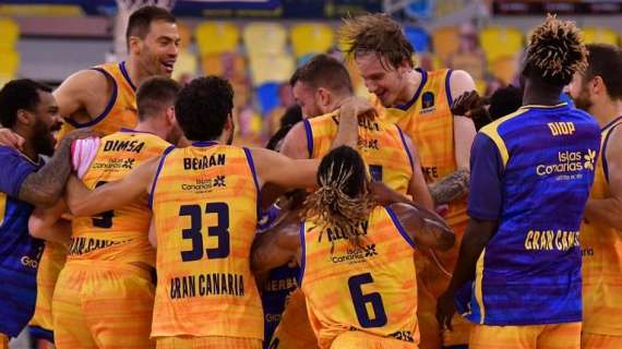 EuroCup - Il Gran Canaria bissa a fatica con il Metropolitans e va in semifinale