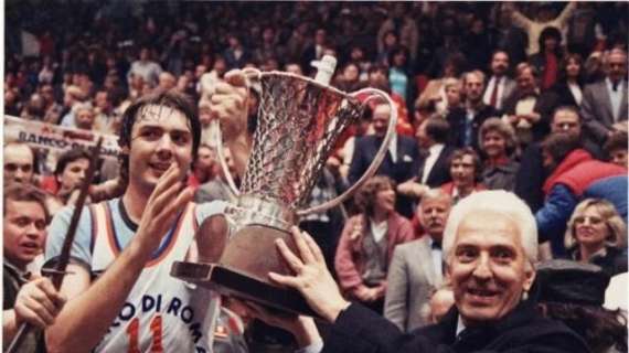 EuroLeague - Quel Bancoroma campione d'Europa nel 1984 sul Barcelona