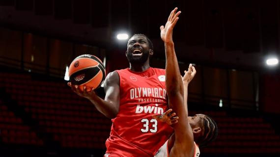MERCATO EL - L'Olympiacos libera il centro Khalifa Koumadje
