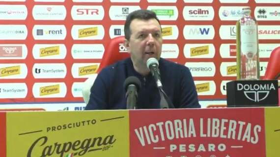 A2 - VL Pesaro, Leka: «Scherzato con il fuoco. Se vogliamo essere ambiziosi, non si può...»