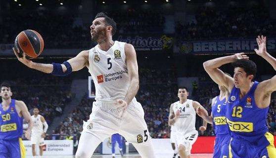 EuroLeague - La morsa del Real Madrid stringe il Maccabi nel secondo tempo