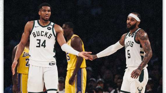 NBA - Dei piccoli Lakers piegati dalle assenze e dall'asse Giannis-Trent Jr.