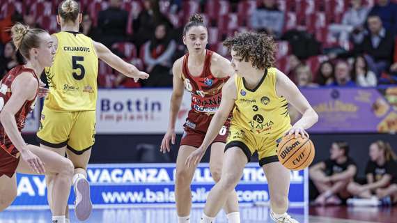 A1 F - L'Alama cede alla Reyer dopo un primo tempo in equilibrio