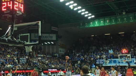 LIVE A: De Longhi Treviso Basket vs Umana Reyer Venezia