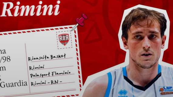 UFFICIALE A2 - Davide Denegri è il colpo della Dole Rimini