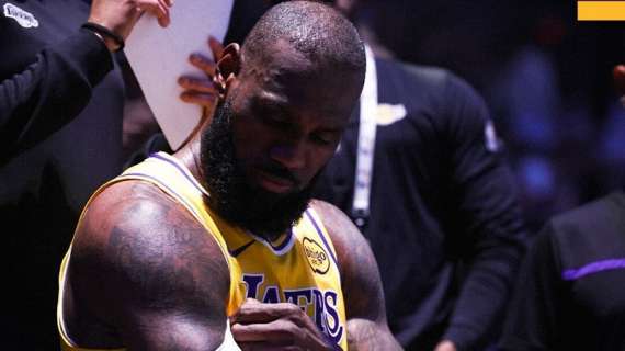 NBA - Lakers, Skip Bayless afferma che LeBron James ha simulato un infortunio