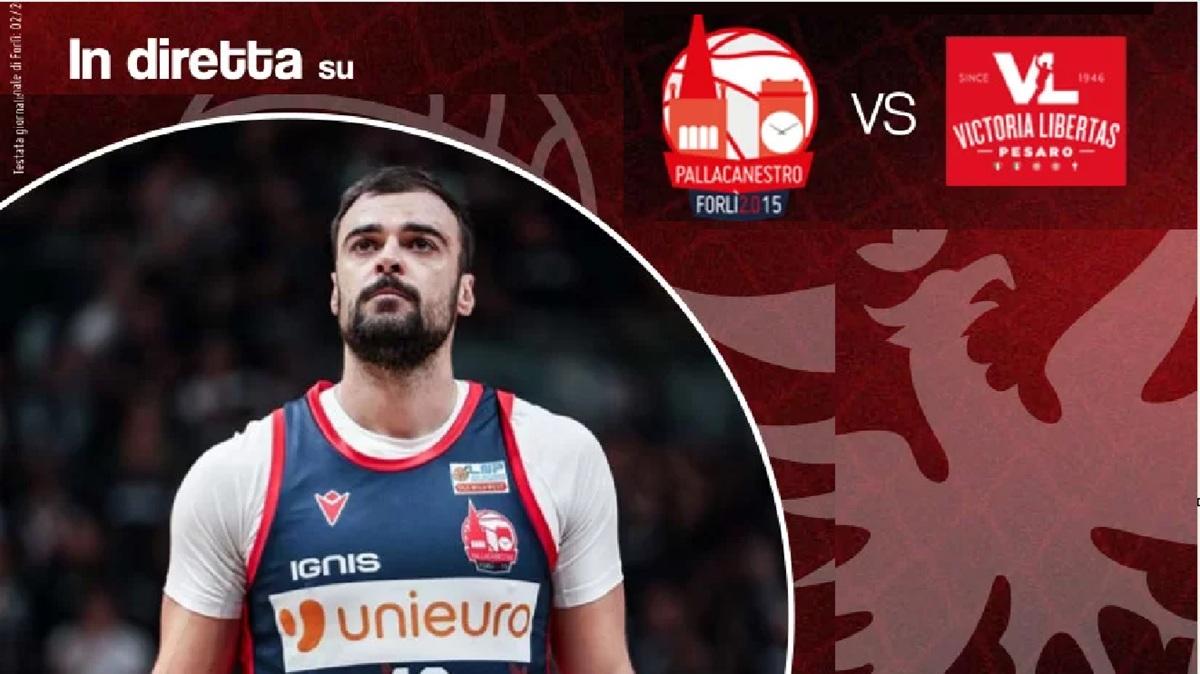 LIVE A2 - Unieuro Forlì - Victoria Libertas Pesaro (44-47 al 20')