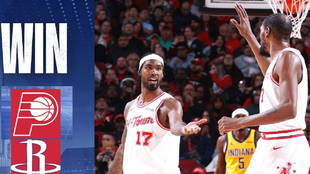  Durant trascina i Rockets con 30 punti per il nono ko dei Pacers consecutivo