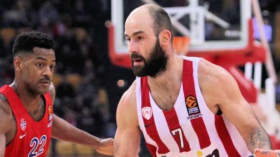 EuroLeague - Tegola Olympiacos, Spanoulis potrebbe saltare le prossime gare
