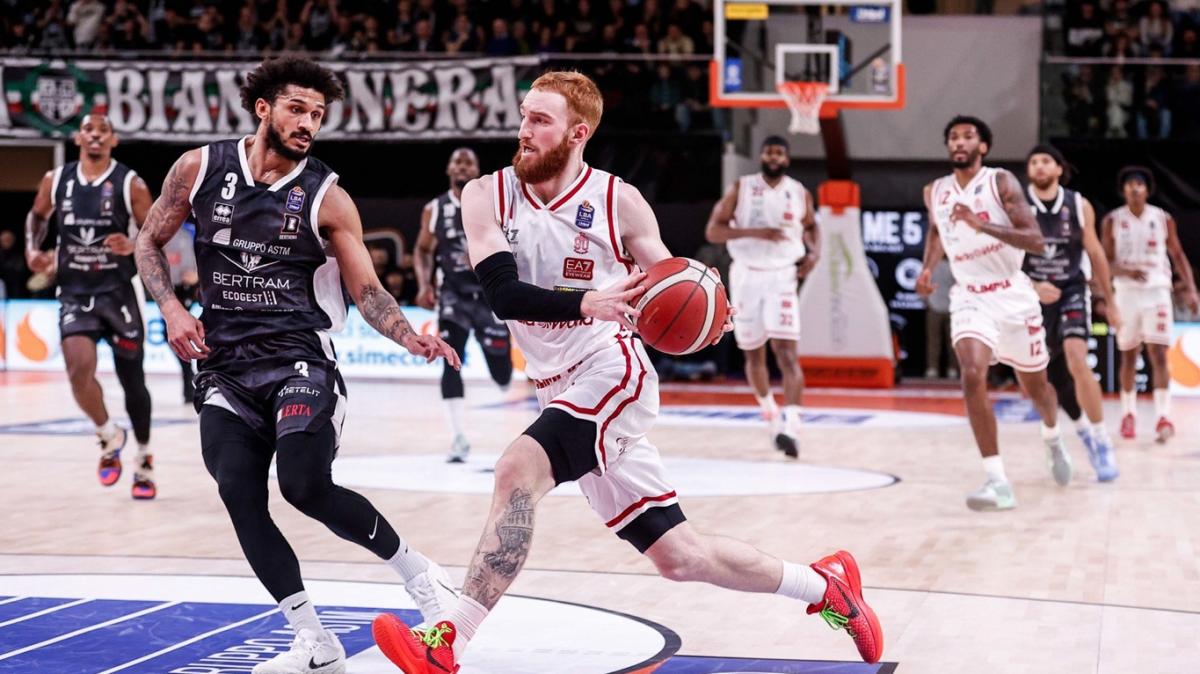 Intervallo: Milano sotto a Tortona, le pagelle e i tabellini alla pausa