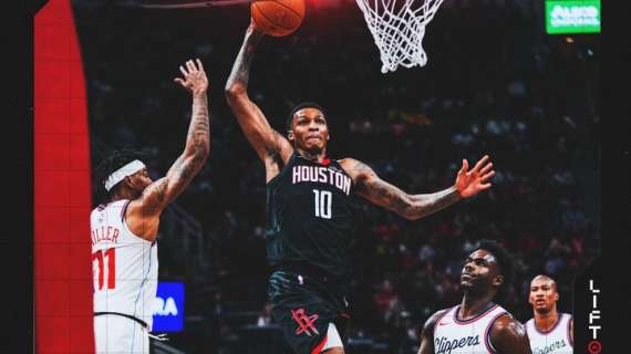 NBA - Clippers in balia dei Rockets di Sengun e VanVleet