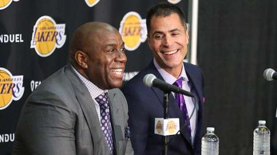 NBA - Lakers, Magic Johnson voleva anche la testa di Rob Pelinka