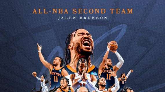 NBA - Knicks: Jalen Brunson operato alla mano, niente Olimpiadi