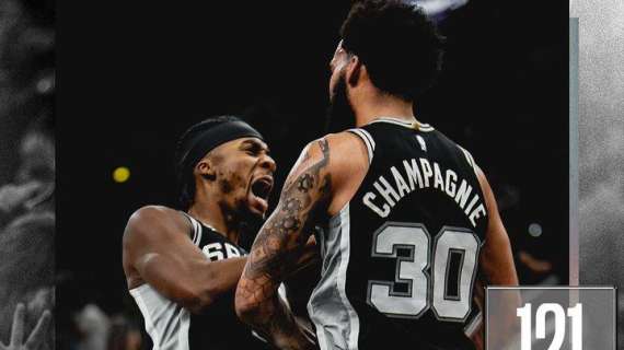 NBA - All'ultimo secondo gli Spurs fanno perdere ai Nuggets il primato