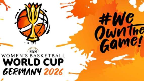 FIBA annuncia il logo della Coppa del Mondo femminile 2026 in Germania