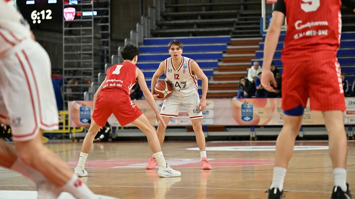 NextGen Cup 2025/26, Girone A: Olimpia Milano conquista la vittoria contro Varese