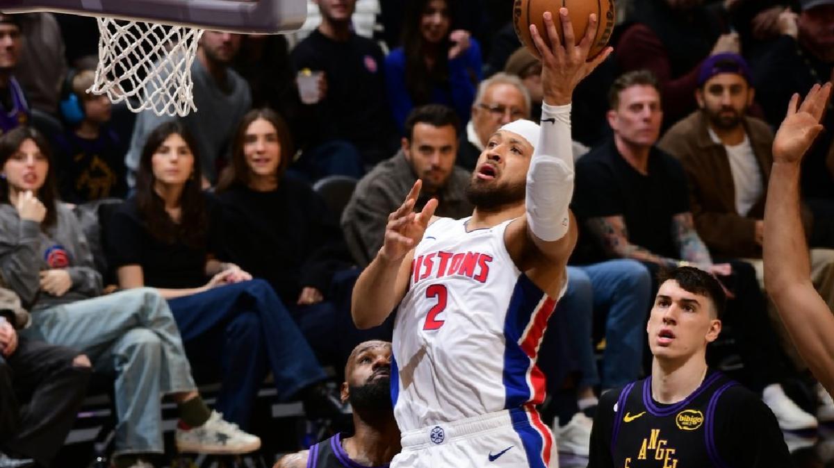 Cunningham rovina il compleanno di LeBron: i Pistons travolgono i Lakers a domicilio