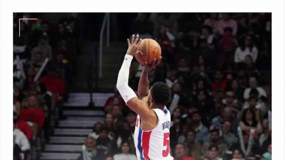 NBA - I Pistons non perdono l'occasione e vincono a Toronto