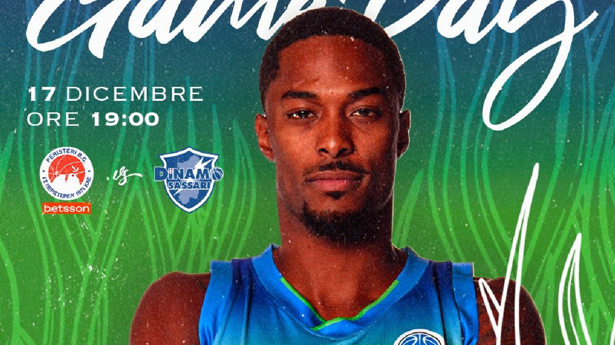 LIVE FIBA EC - Peristeri Betsson vs Dinamo BDS Sassari diretta streaming