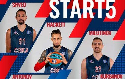 VTB - CSKA Mosca: distorsione alla caviglia per Daniel Hackett