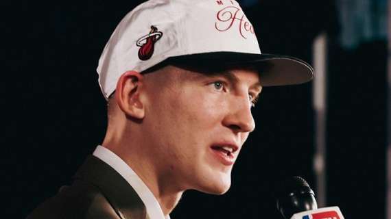 NBA Draft 2025 | Il pick #20 è Kasparas Jakucionis (Miami Heat)
