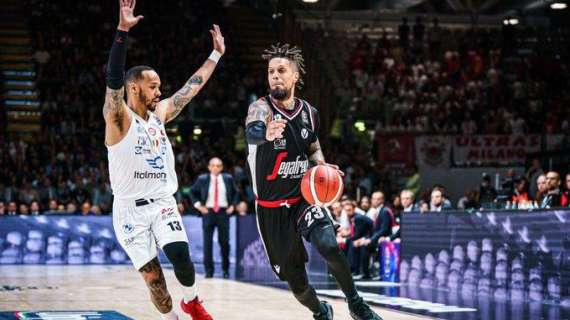 LIVE LBA - L'intensa battaglia con l'Olimpia Milano premia la Virtus Bologna