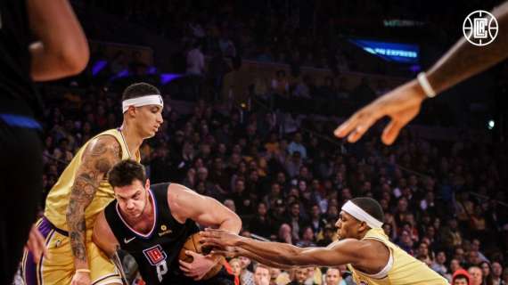 NBA - Derby amaro: i Clippers di Gallinari-Williams allontanano i Lakers dai playoff