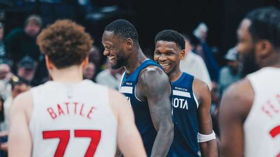 NBA - I Timberwolves non lasciano chances ai Toronto Raptors