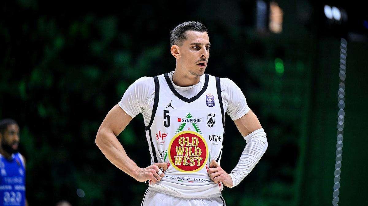 Apu Udine, si allontana capitan Mirza Alibegovic dopo gli arrivi di Cavallero e Bucarelli